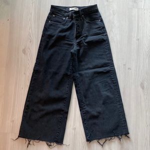 Madewell wide-leg crop jeans
